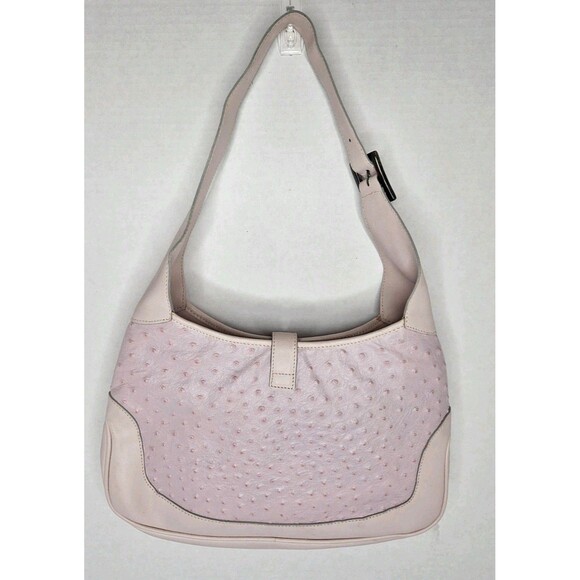 Authentic Max Nugus Haute Couture Pink Leather Purse Shoulder Handbag - Picture 2 of 8